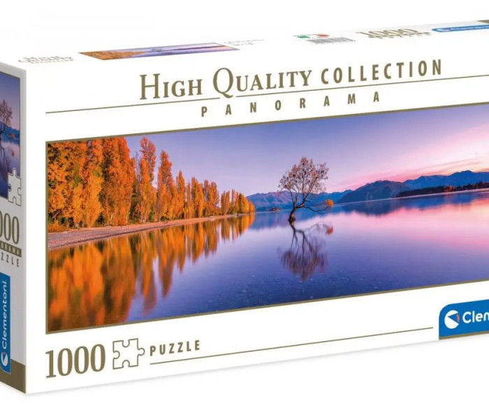 Puzzle - Clementoni - Lago Wanaka, Nuova Zelanda - Puzzle Panoramico