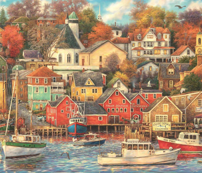 Puzzle - Clementoni - Porto di Good Times