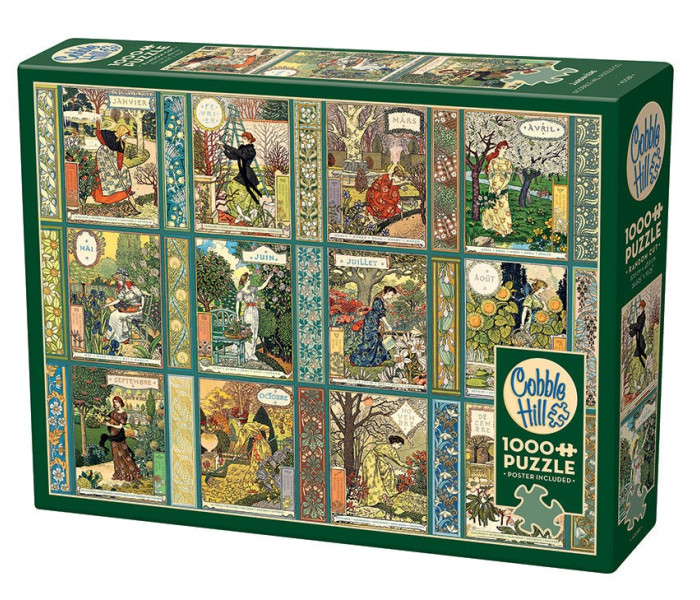 Puzzle - Cobble Hill - Calendario del giardino