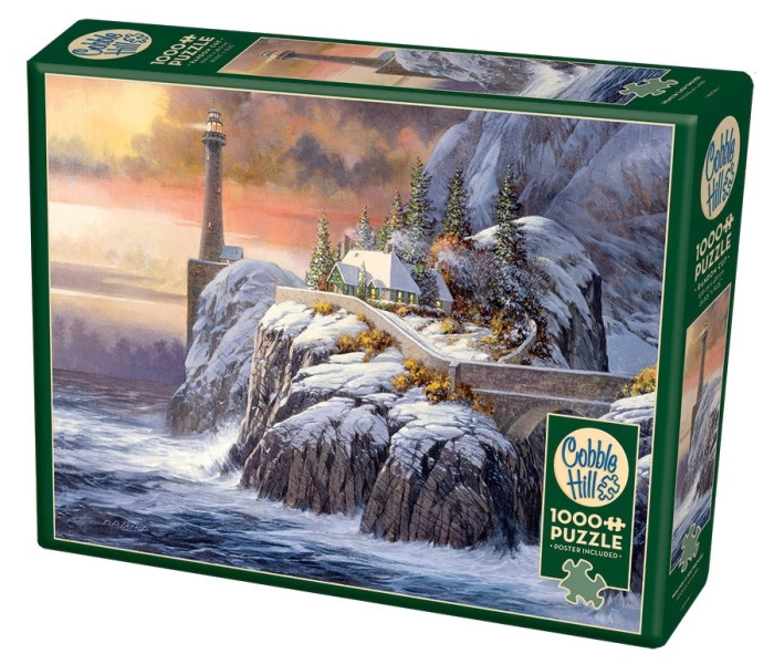 Puzzle - Cobble Hill - Faro in inverno
