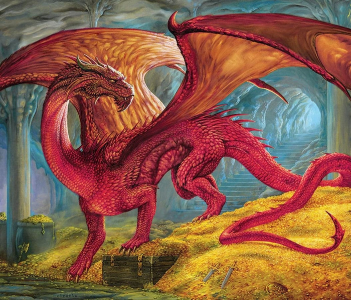 Puzzle - Cobble Hill - Tesoro del Drago Rosso