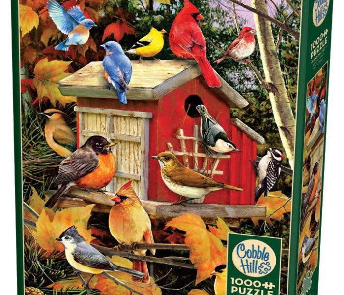 Puzzle - Cobble Hill - Casetta per gli uccelli in autunno