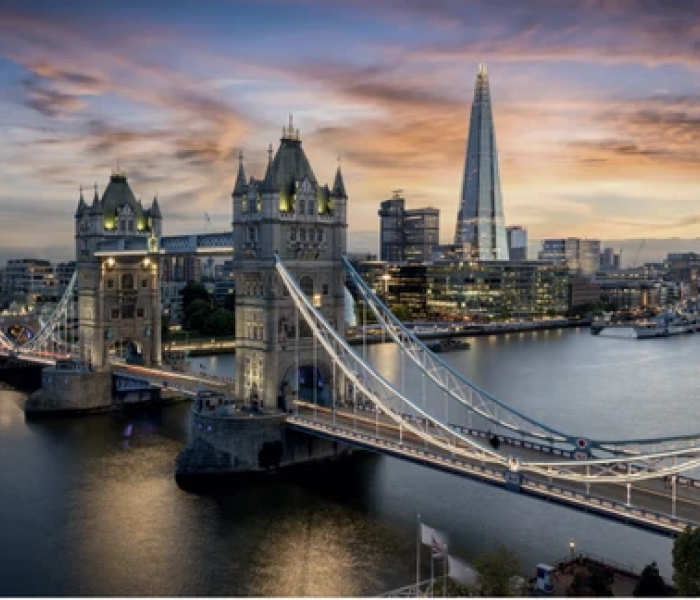 Puzzle - Dino - Puzzle Luminoso Crepuscolo sul Tower Bridge