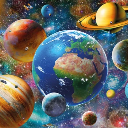 Puzzle Luminoso Pianeti