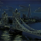 Puzzle - Dino - Puzzle Luminoso Crepuscolo sul Tower Bridge