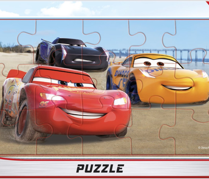 Puzzle - Dino - Auto - Corse