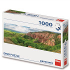 Puzzle - Dino - Valle rossa - Puzzle Panoramico