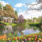 Puzzle - Dino - Cottage sull acqua