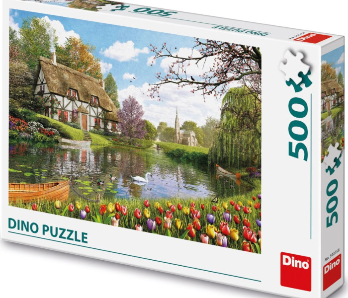 Puzzle - Dino - Cottage sull acqua