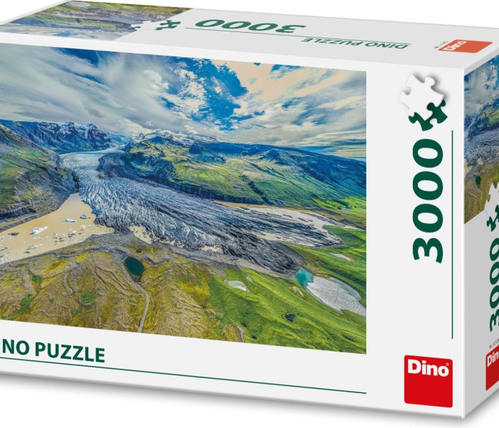 Puzzle - Dino - Ghiacciaio islandese