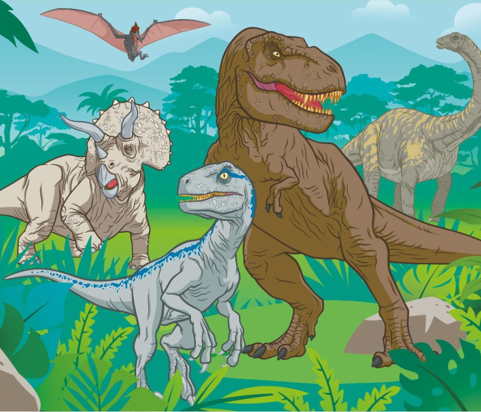 Puzzle - Dino - Mondo Giurassico