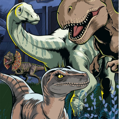 Mondo Giurassico Puzzle luminoso