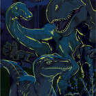 Puzzle - Dino - Mondo Giurassico Puzzle luminoso