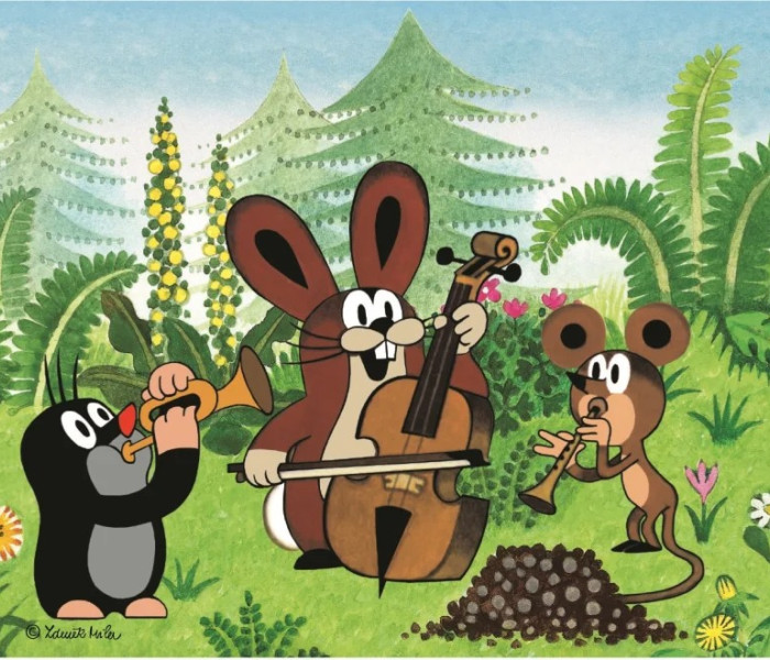 Puzzle - Dino - Talpa e amici