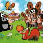 Puzzle - Dino - Compleanno della talpa