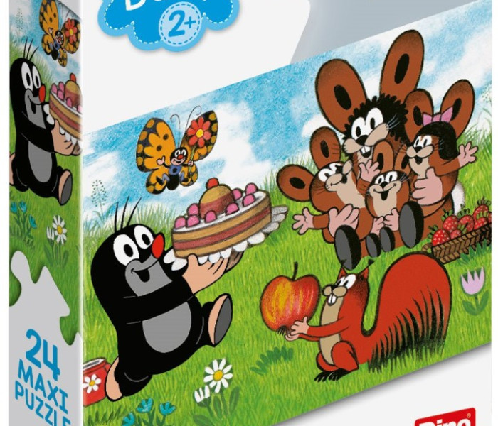 Puzzle - Dino - Compleanno della talpa