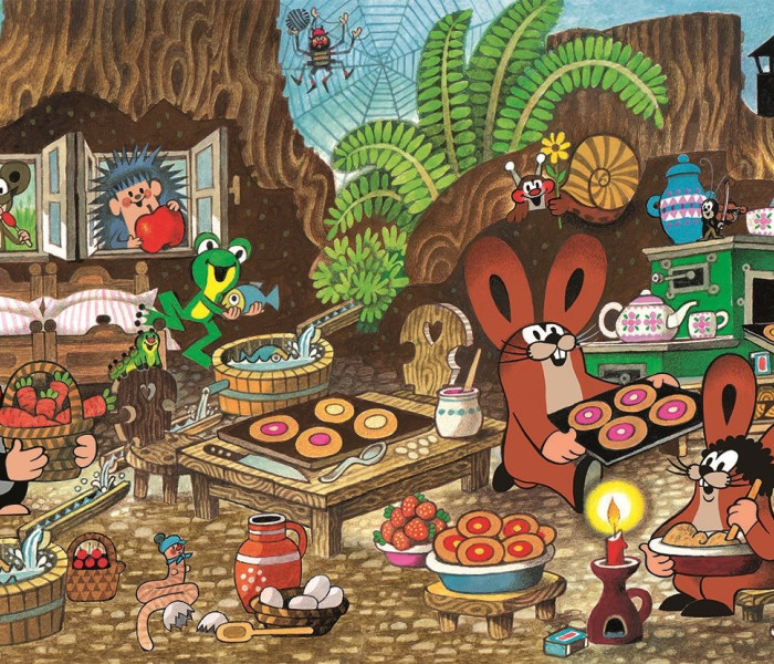 Puzzle - Dino - Talpa in cucina