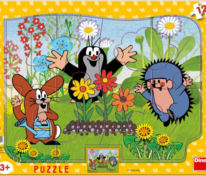 Puzzle - Dino - Giardiniere talpa