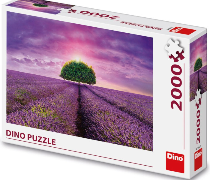 Puzzle - Dino - Campo di lavanda