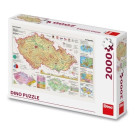 Puzzle - Dino - Mappe della Repubblica Ceca
