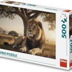 Puzzle - Dino - Leone a riposo