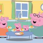 Puzzle - Dino - Pranzo di Peppa Pig