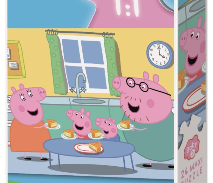 Puzzle - Dino - Pranzo di Peppa Pig