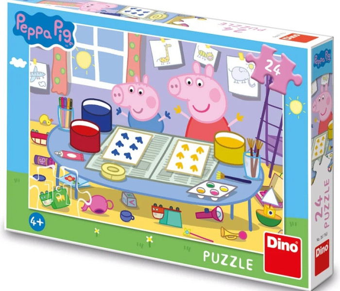 Puzzle - Dino - Artista di Peppa Pig