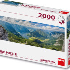 Puzzle - Dino - Vista sulle Alpi - Puzzle Panoramico