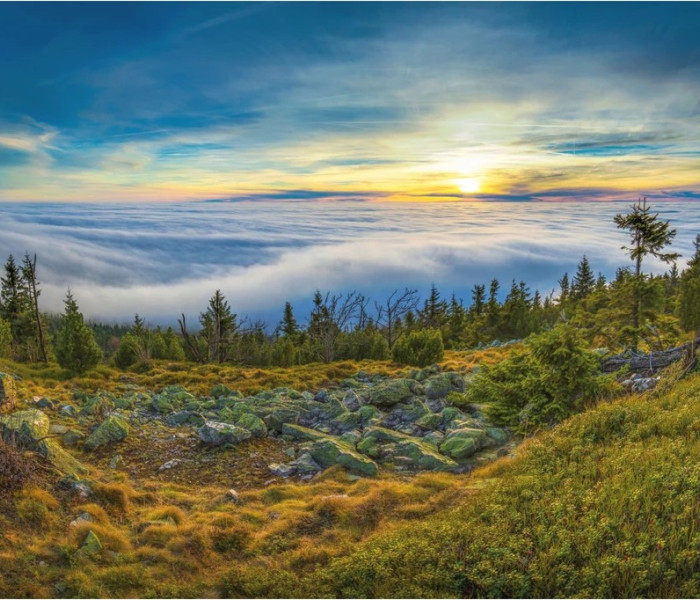 Puzzle - Dino - Vista da Ještěd