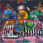 Puzzle - Dino - Mostri in viaggio