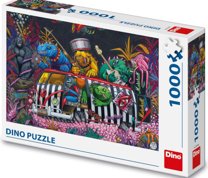 Puzzle - Dino - Mostri in viaggio