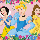 Puzzle - Dino - Principesse in fiore