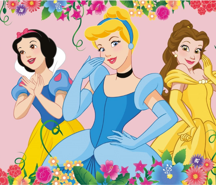 Puzzle - Dino - Principesse in fiore