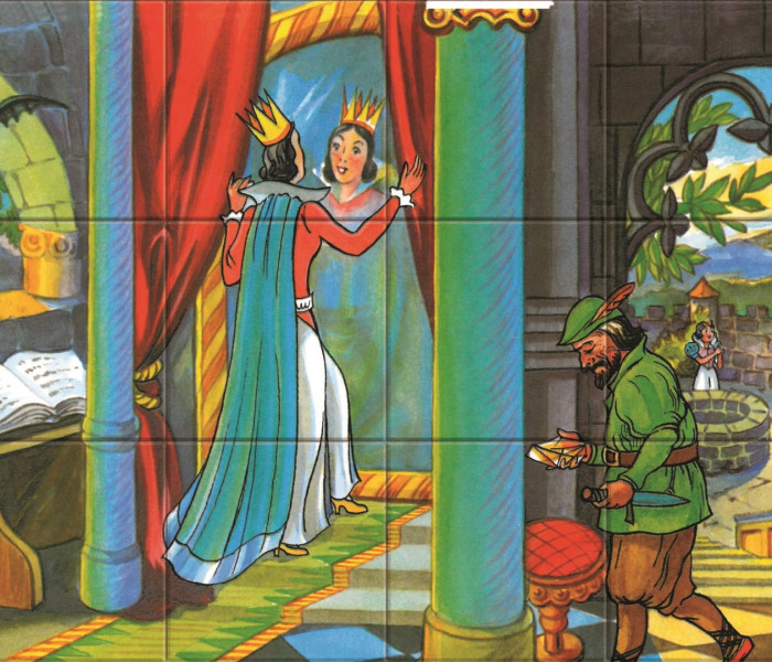 Puzzle - Dino - Bianco come la neve