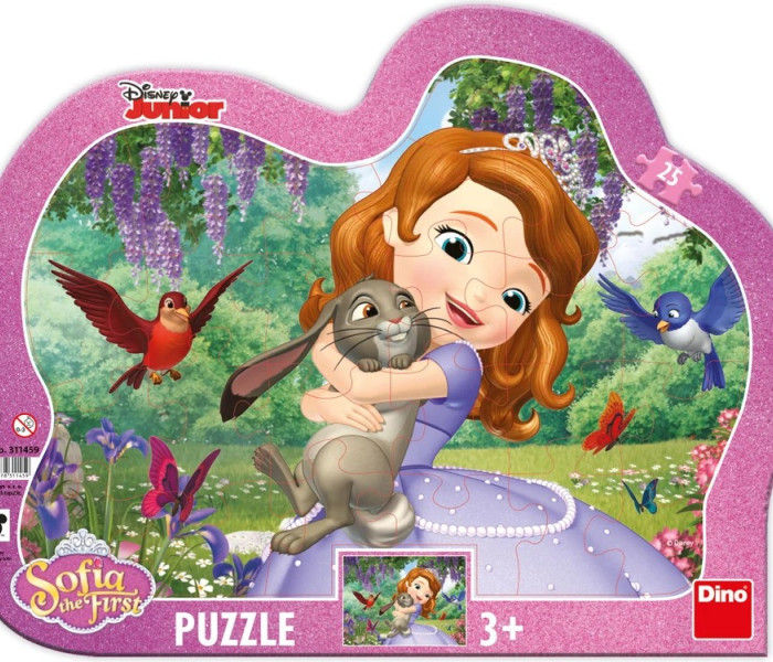 Puzzle - Dino - Sofia e gli animali