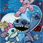 Puzzle - Dino - Stitch Puzzle luminoso