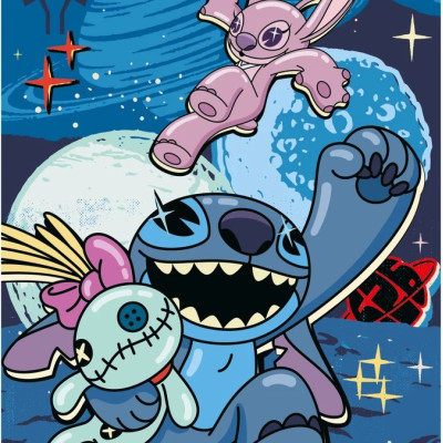 Stitch Puzzle luminoso