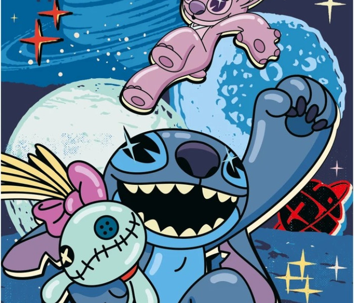 Puzzle - Dino - Stitch Puzzle luminoso