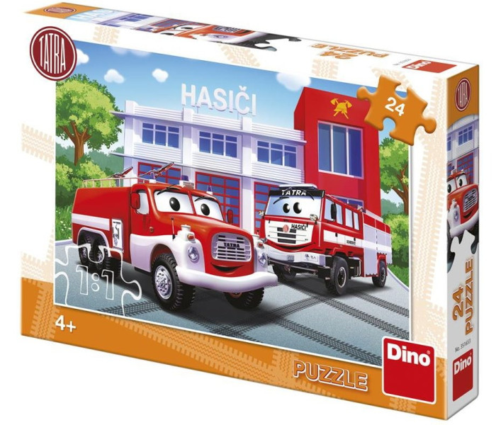 Puzzle - Dino - Vigili del fuoco di Tatra