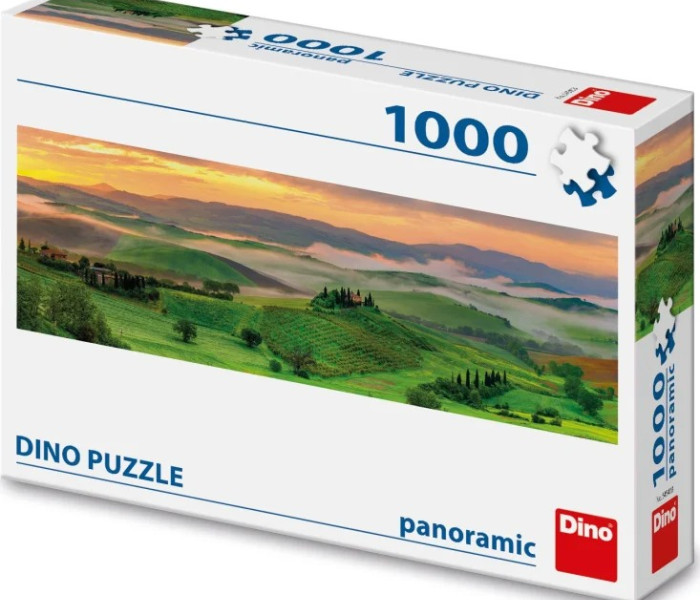 Puzzle - Dino - Tramonto - Puzzle Panoramico
