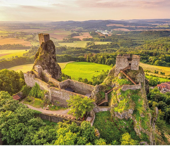 Puzzle - Dino - Rovine del castello di Trosky