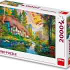 Puzzle - Dino - Casa sul fiume