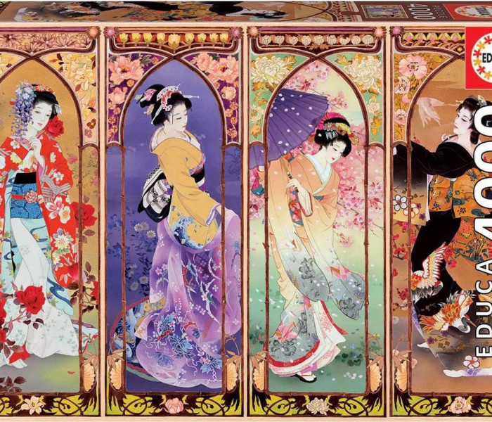 Puzzle - Educa - Collage giapponese