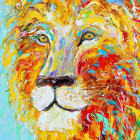 Puzzle - Enjoy - Leone colorato