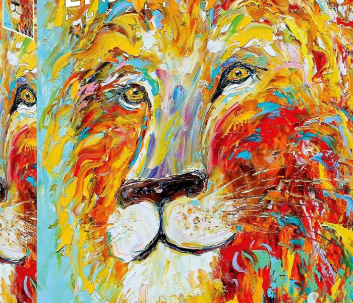 Puzzle - Enjoy - Leone colorato