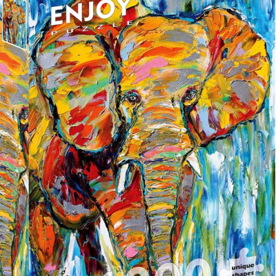 Elefante colorato
