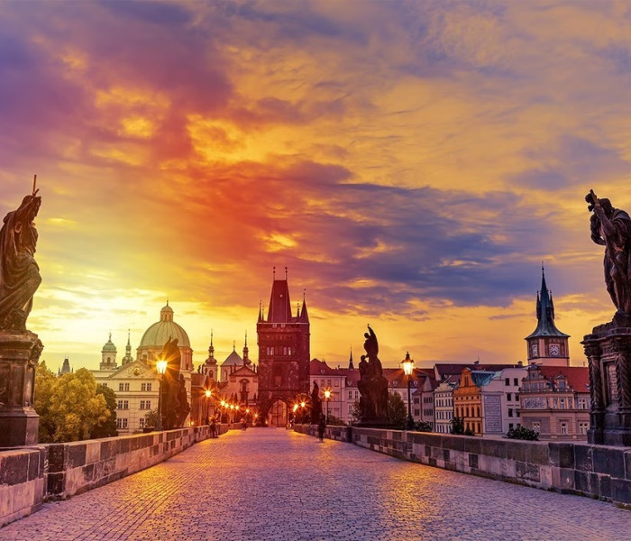 Puzzle - Enjoy - Ponte Carlo al tramonto, Praga