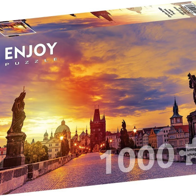 Ponte Carlo al tramonto, Praga