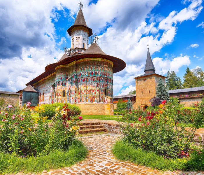 Puzzle - Enjoy - Monastero di Sucevica, Suceava, Romania